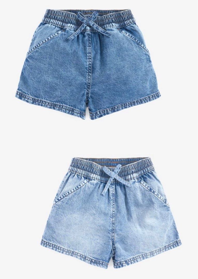 Sale Next UK Mid Blue Denim Shorts Babies Kids Babies Kids