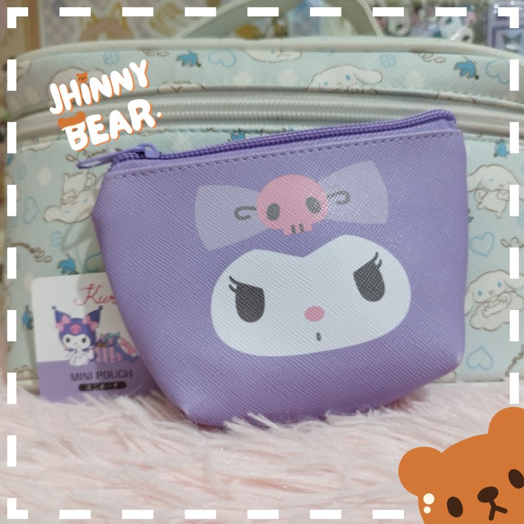 Sanrio Kuromi wallet coin pouch