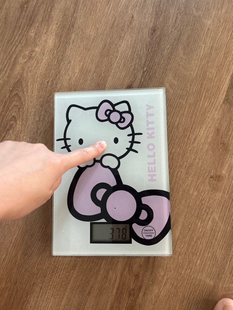 Hello Kitty Problem Scale Scales hello kitty, Furniture & Home Living, Kitchenware & Tableware ...