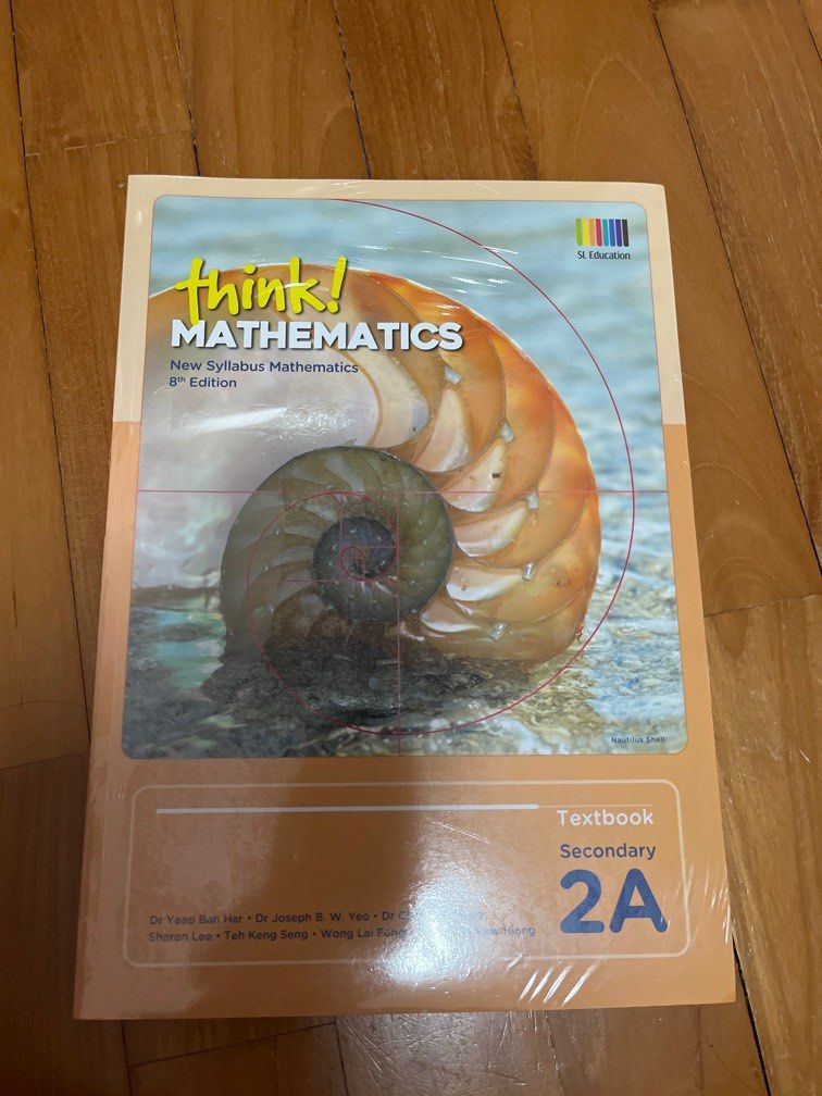 Secondary 2 Mathematica Textbook 2A and 2B, Hobbies & Toys, Books ...