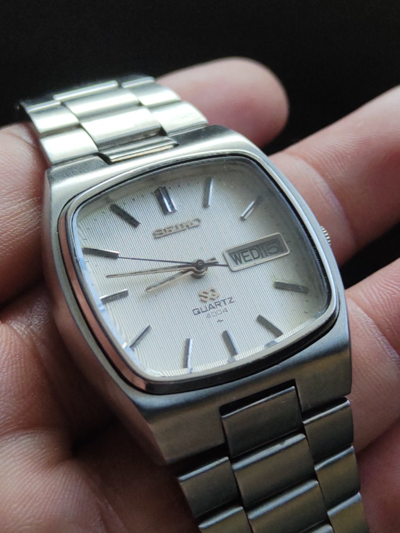 seiko sq 4004 quartz vintage watch, Luxury, Watches on Carousell