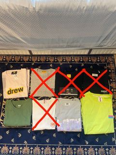 Sell Drew, FR2, Kith, Essentials FOG t-shirts