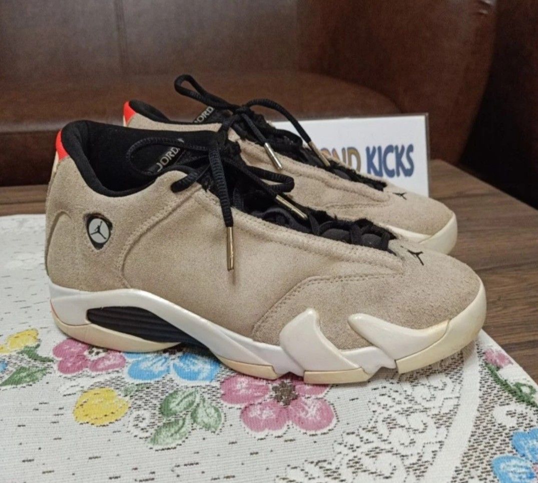 Sepatu Jordan 14 Desert Sand Size 37 1/2 (ORIGINAL)