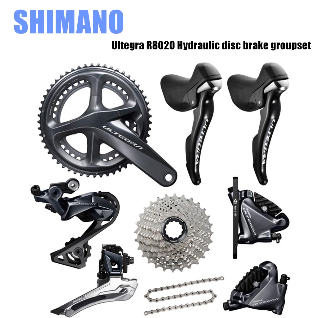 SHIMANO Ultegra R8020 Hydraulic disc brake groupset for road bike