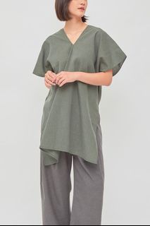 shopatvelvet Axis Cotton Top Forest