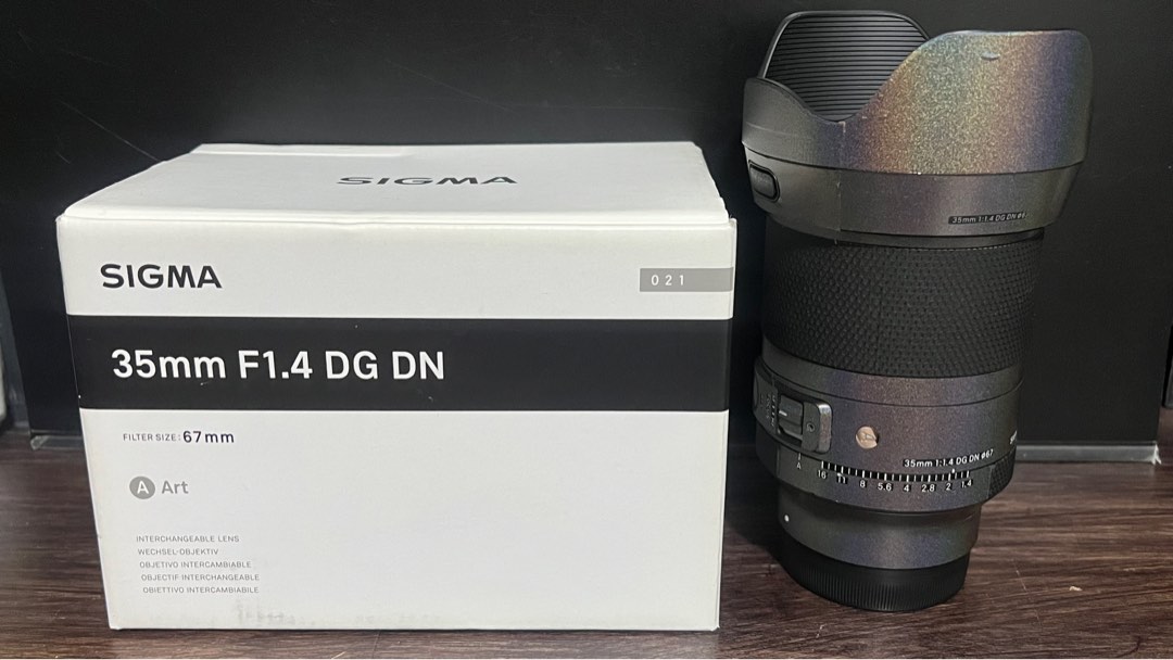 Sigma 35mm f1.4 DG DN 行貨有單有盒有保養E MOUNT SONY, 攝影器材 