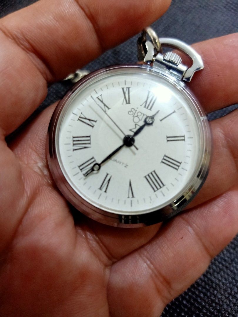 Riviera quartz store pocket watch