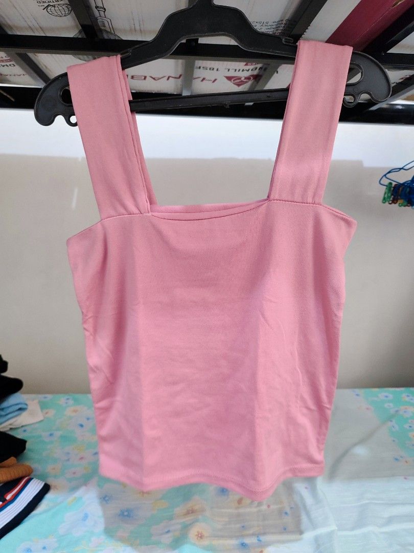 Sleeveless Tops (Take all for 200!) (Category: Sleeveless) located in Cainta. Submitted by mf0108 (Listing ID 1249312616, Image 2). Description: Sexy tops good for your ootd! - Size: Small (stretchable) - Never been used.