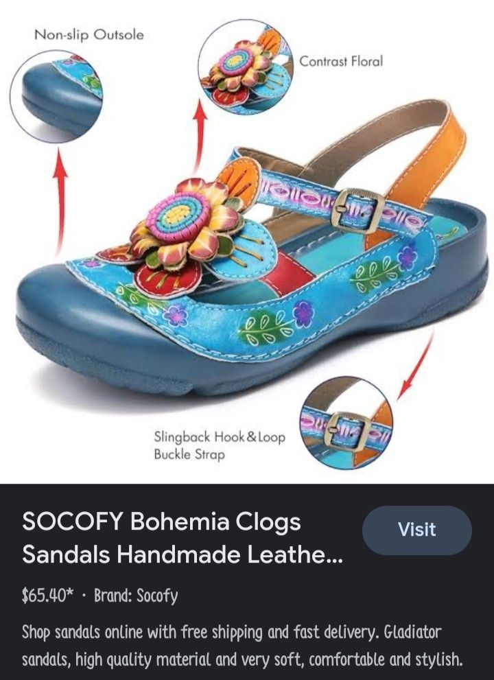socofy bohemian shoes