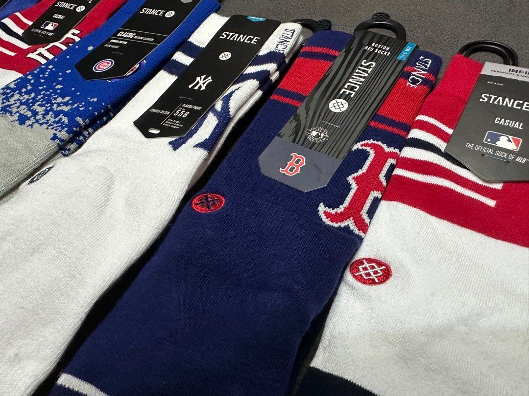 Stance MLB socks (Category: Socks) located in Makati City. Submitted by keepinupwithkei.1 (Listing ID 1249397683, Image 3). Description: Size: L( 9-13) Price: 500 each.