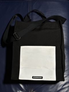 Starbucks minimalistic Monochrome Tote Bag