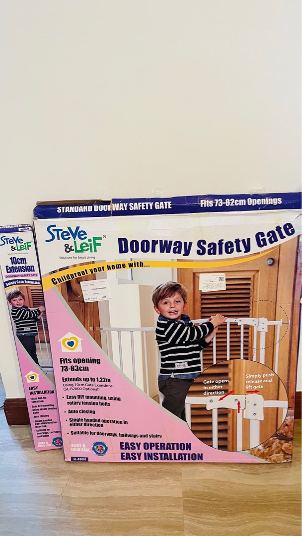 Doorway Safety Gate - Steve & Leif