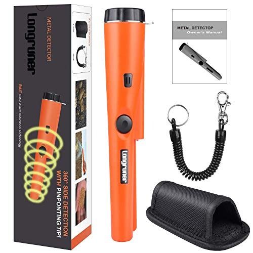 The Best Metal Detector To Buywaterproof Metal Detector - Pinpointer With  Audio & Vibrate Alarm For Treasure Hunting