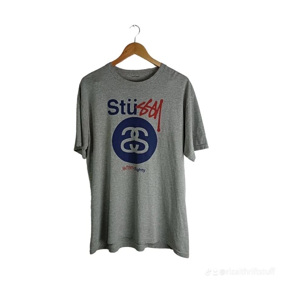 Stussy Crew Jersey, Men's Fashion, Tops & Sets, Tshirts & Polo Shirts on  Carousell