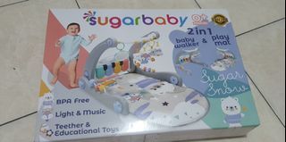 Sugar Baby 2 in 1 playmat and baby walker