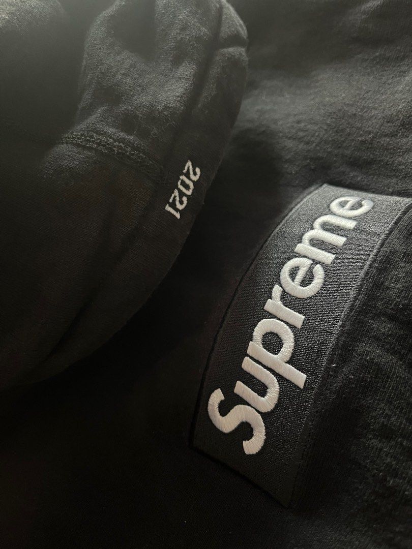 袖丈長袖supreme box logo hoodie 2021 - パーカー