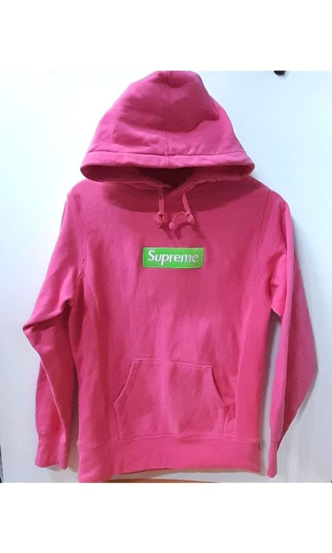 Supreme pink green box logo store