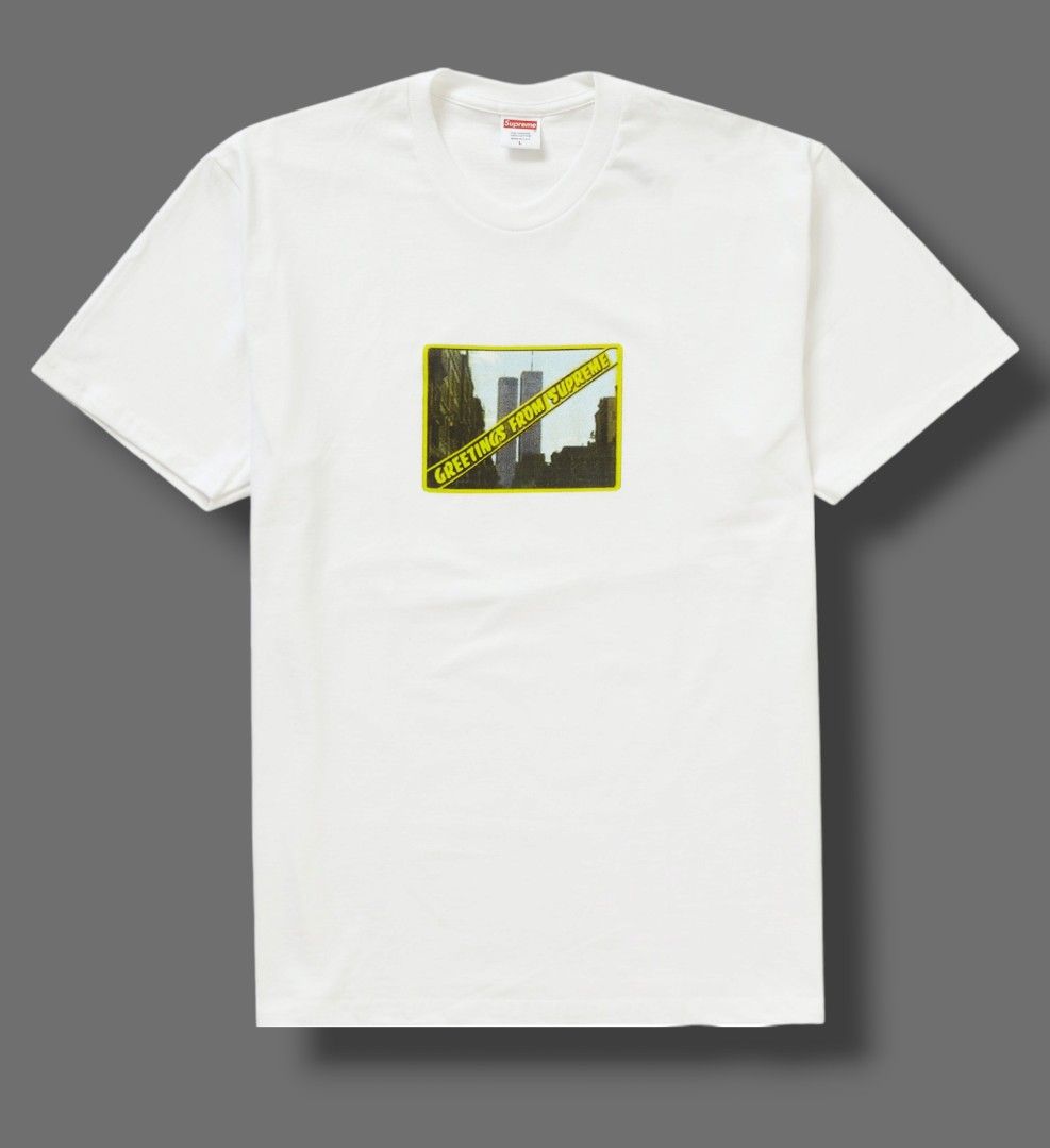 Supreme new arrivals greetings tee