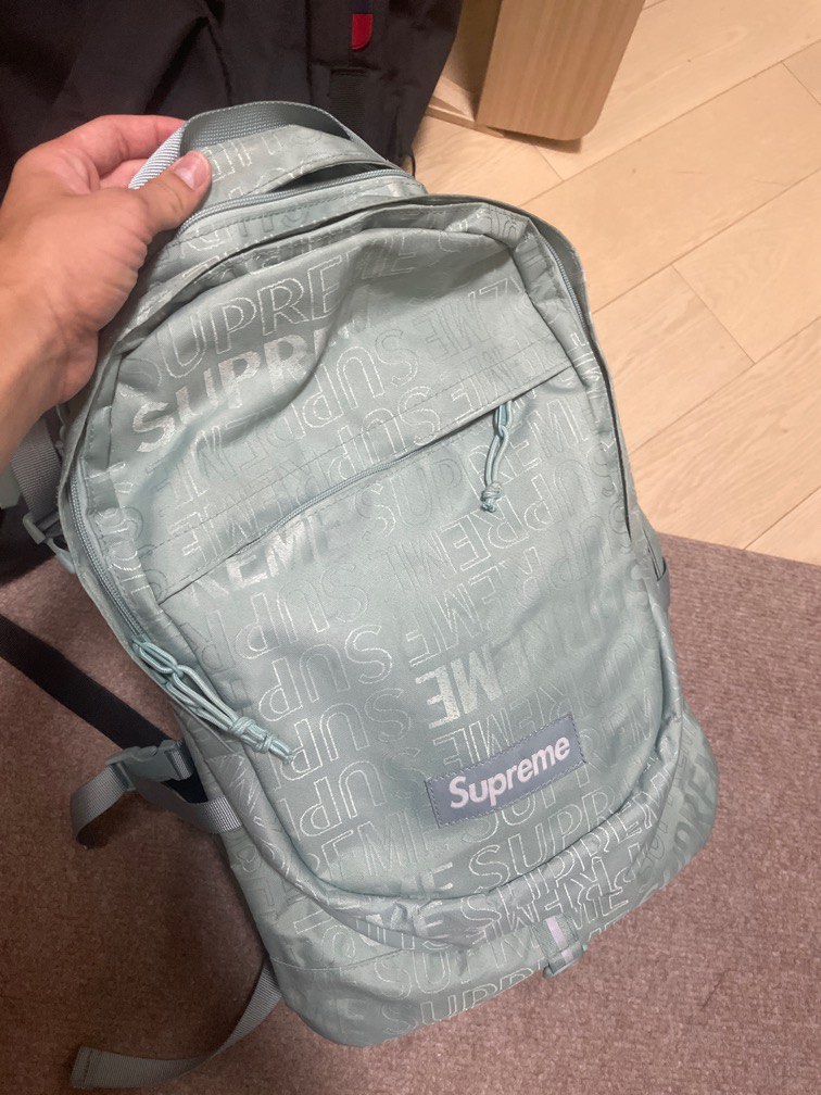 Supreme ice blue backpack shop