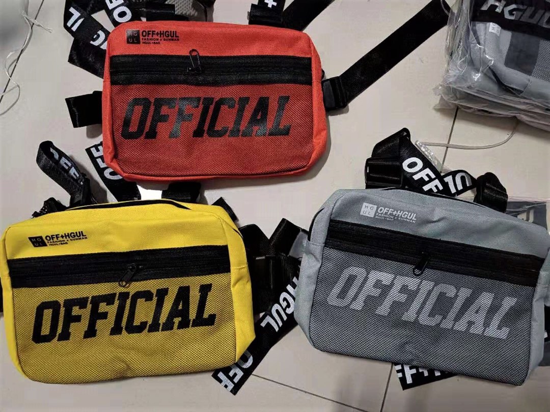 Chest bag online off white