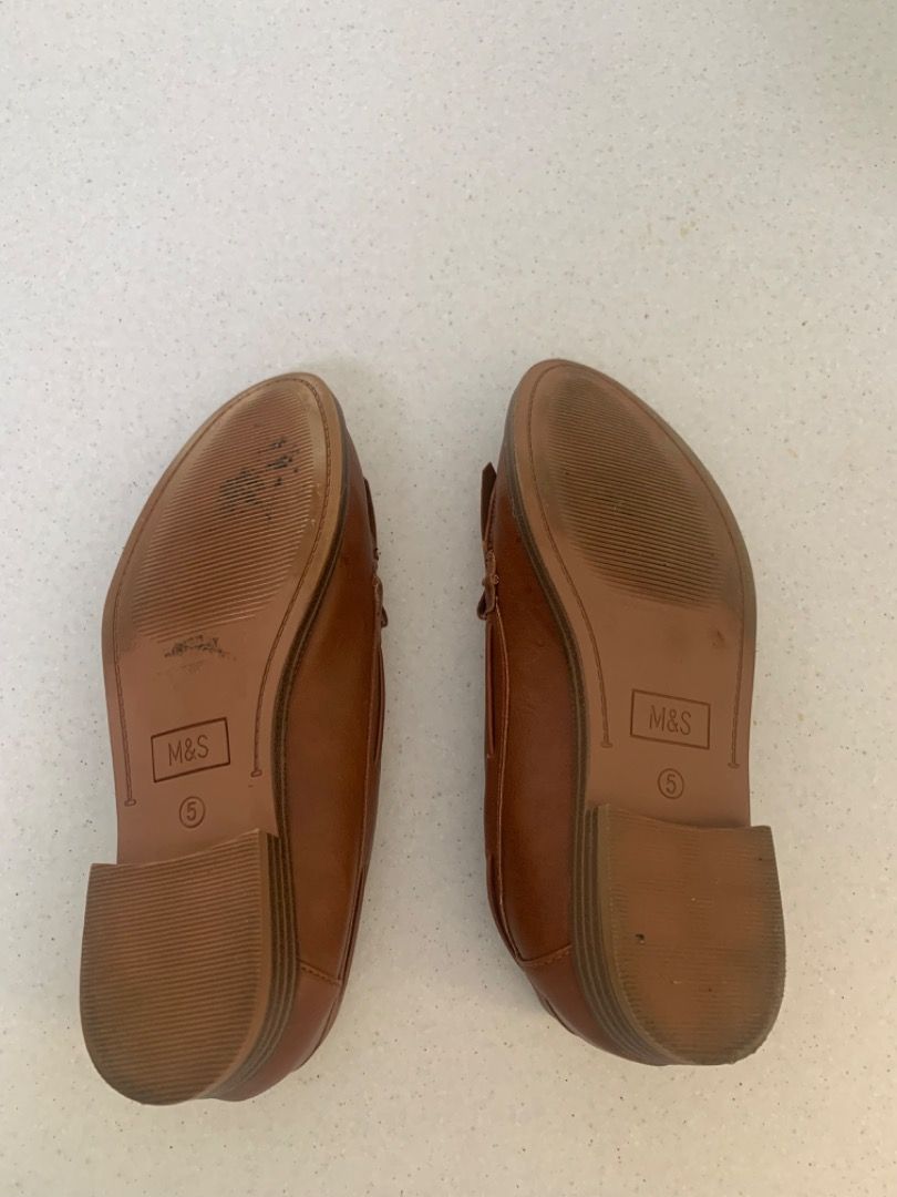 Marks and spencer tan shoes store