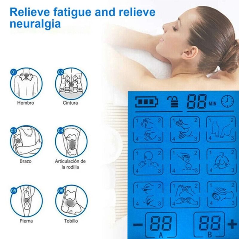 Tens Muscle Stimulator 36-Mode Electric EMS Acupuncture Body