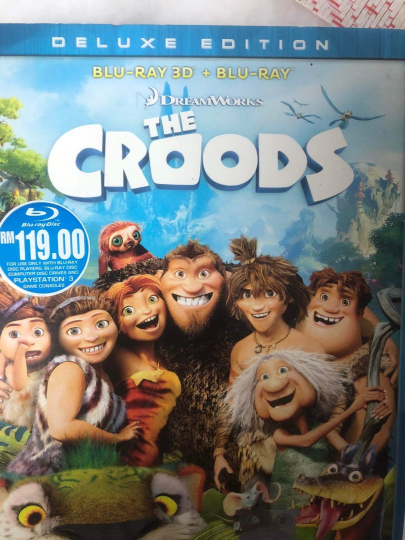 The Croods - Blu Ray DVD, Hobbies & Toys, Music & Media, CDs & DVDs on ...