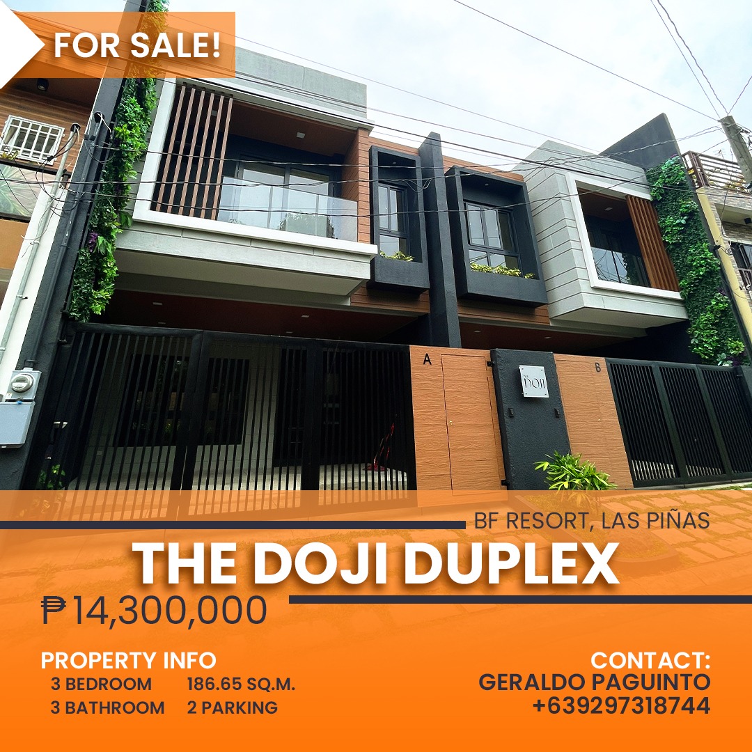The Doji Duplex Brand New Duplex For Sale House & Lot For Sale