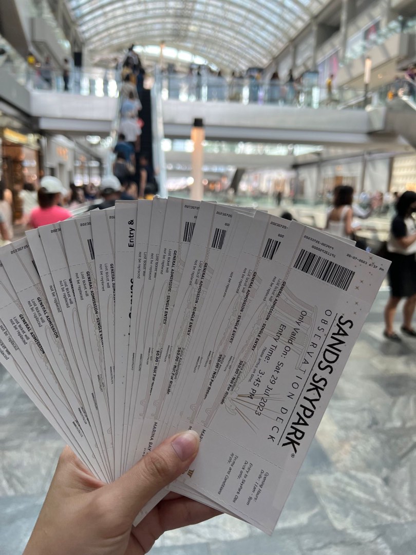 Tickets MBS, Tickets & Vouchers, Event Tickets on Carousell