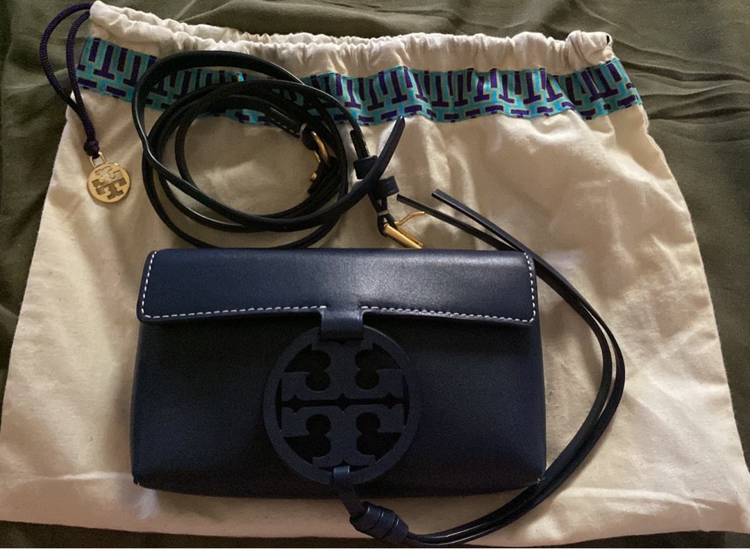 Tory Burch Miller Belt Bag - Blue on Carousell