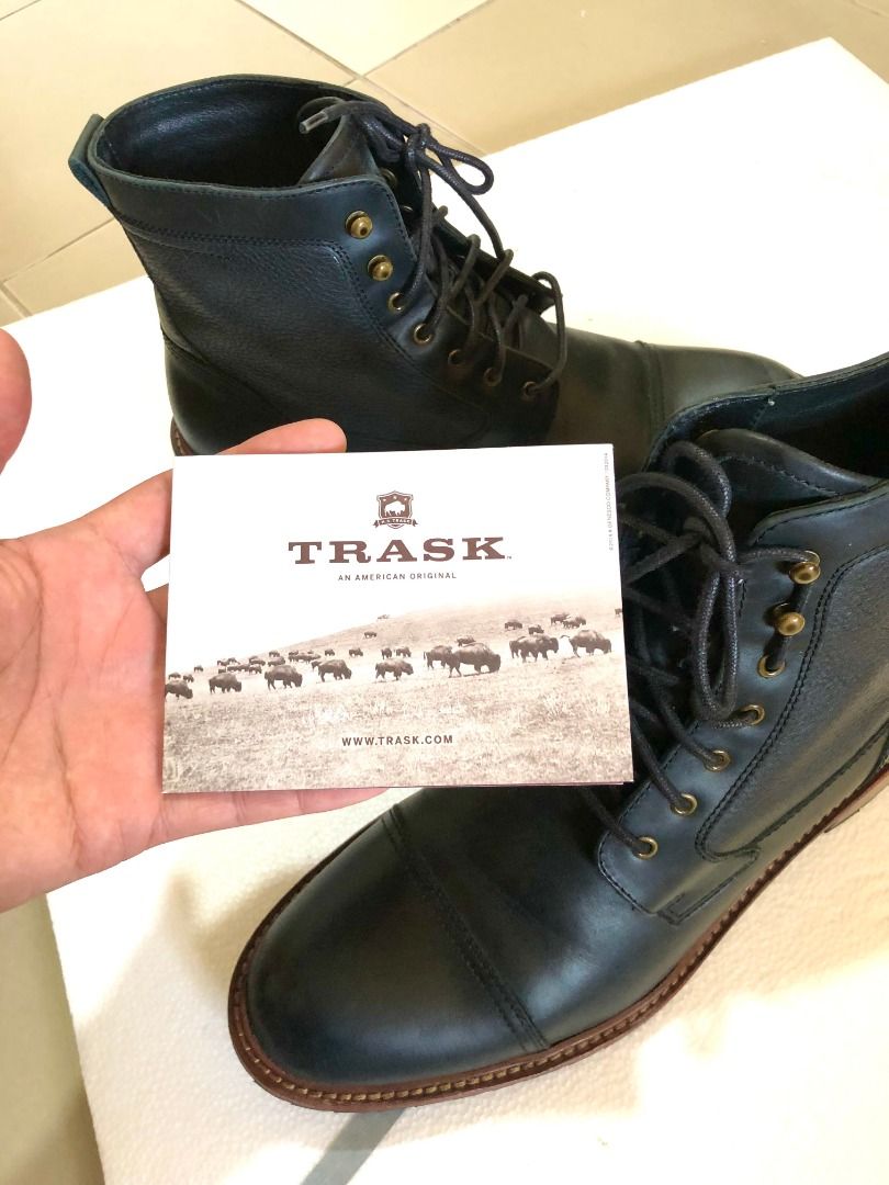 Trask lowell cap toe boot sale