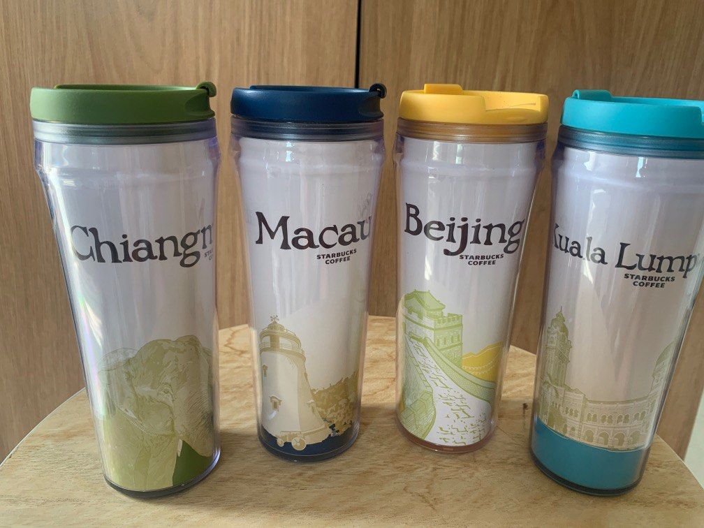 Tumbler Starbucks Negara/Kota Chiangmai, Macau, Beijing, Kuala Lumpur