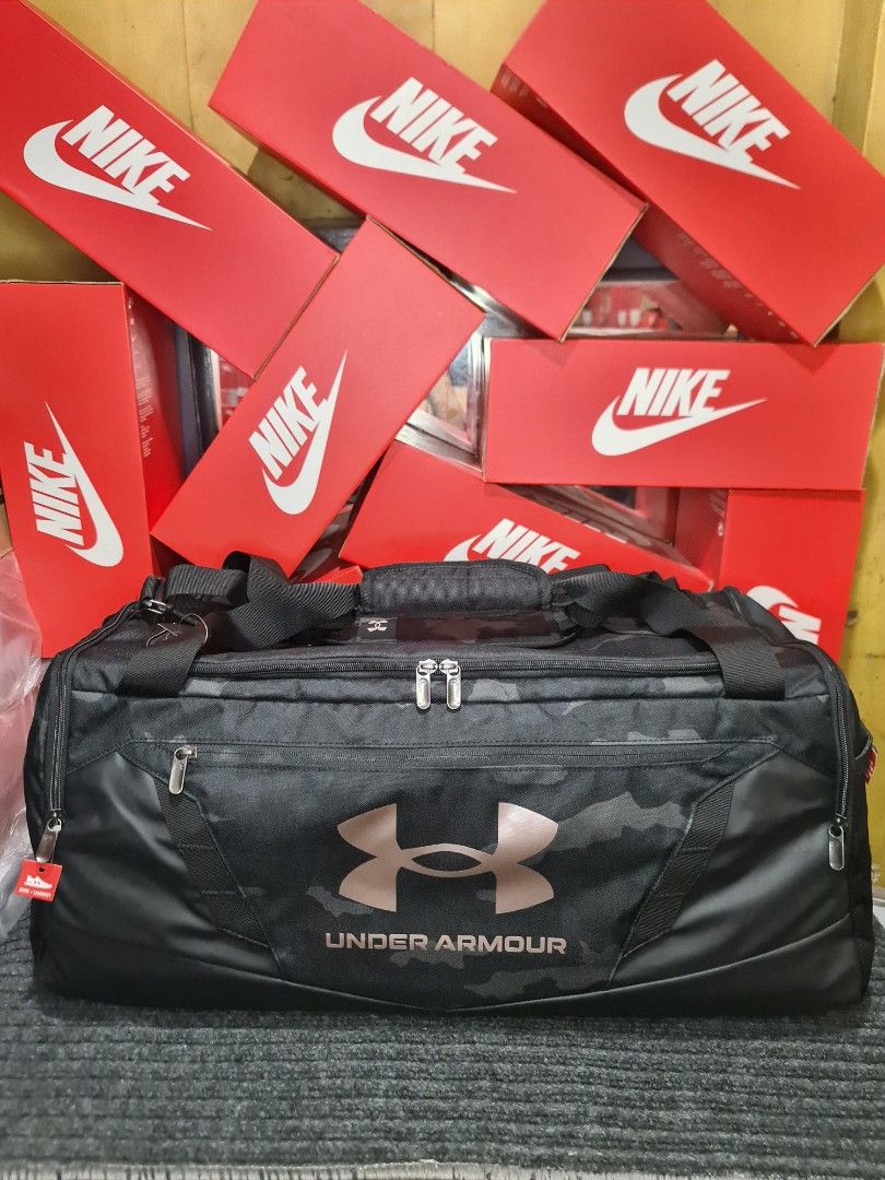 Under Armour UA Medium Duffle Bag Sport Duffle Gym Bag Travel Bag - Navy  Blue: Buy Online at Best Price in Egypt - Souq is now Amazon.eg