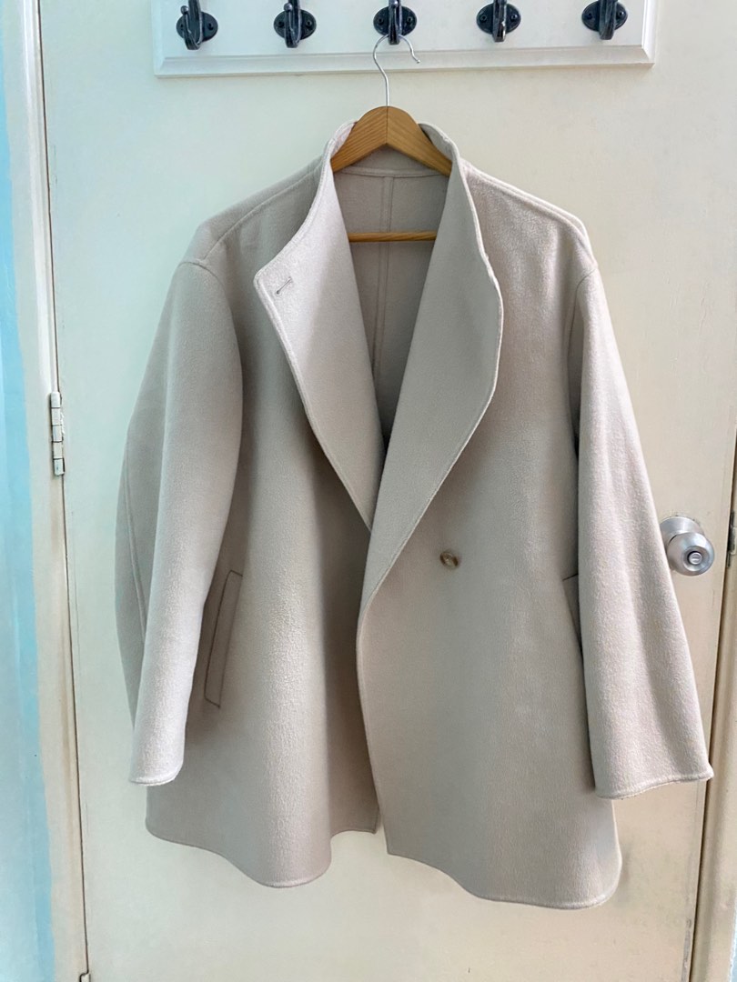 Uniqlo Beige Autumn Coat Women s Fashion Coats Jackets and