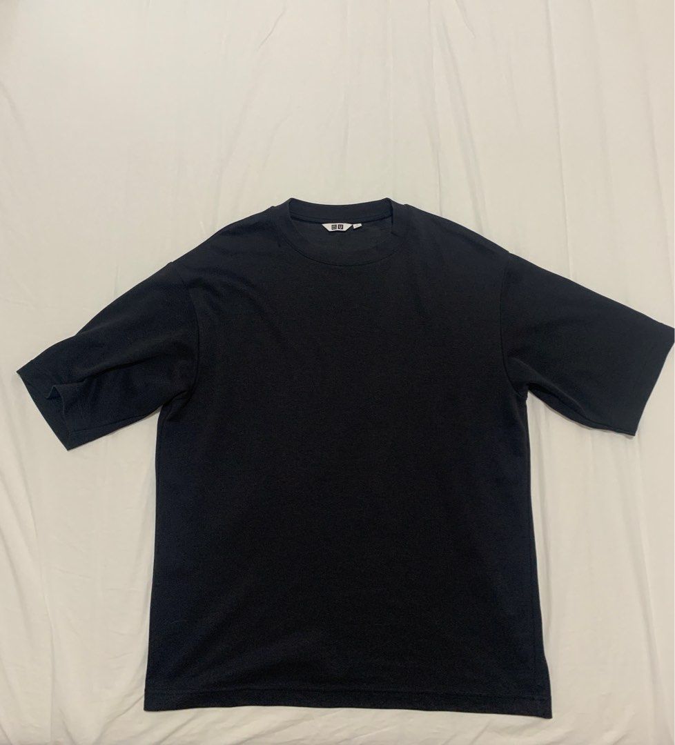 Uniqlo U Airism Oversized T Shirt Men S Fashion Tops Sets Tshirts