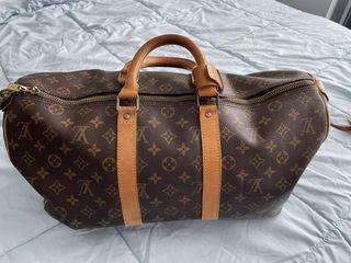 Lv Keepall 45, Luxury, Bags & Wallets on Carousell