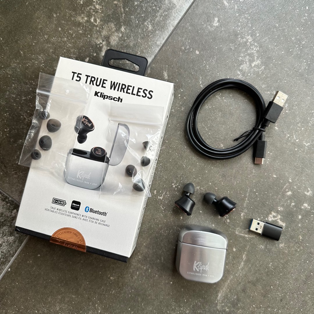 Klipsch t5 true wireless noise hotsell cancelling