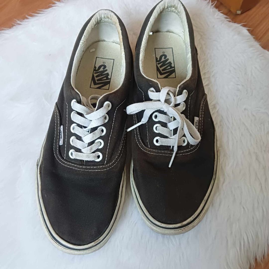 Womens black vans size 8 shop