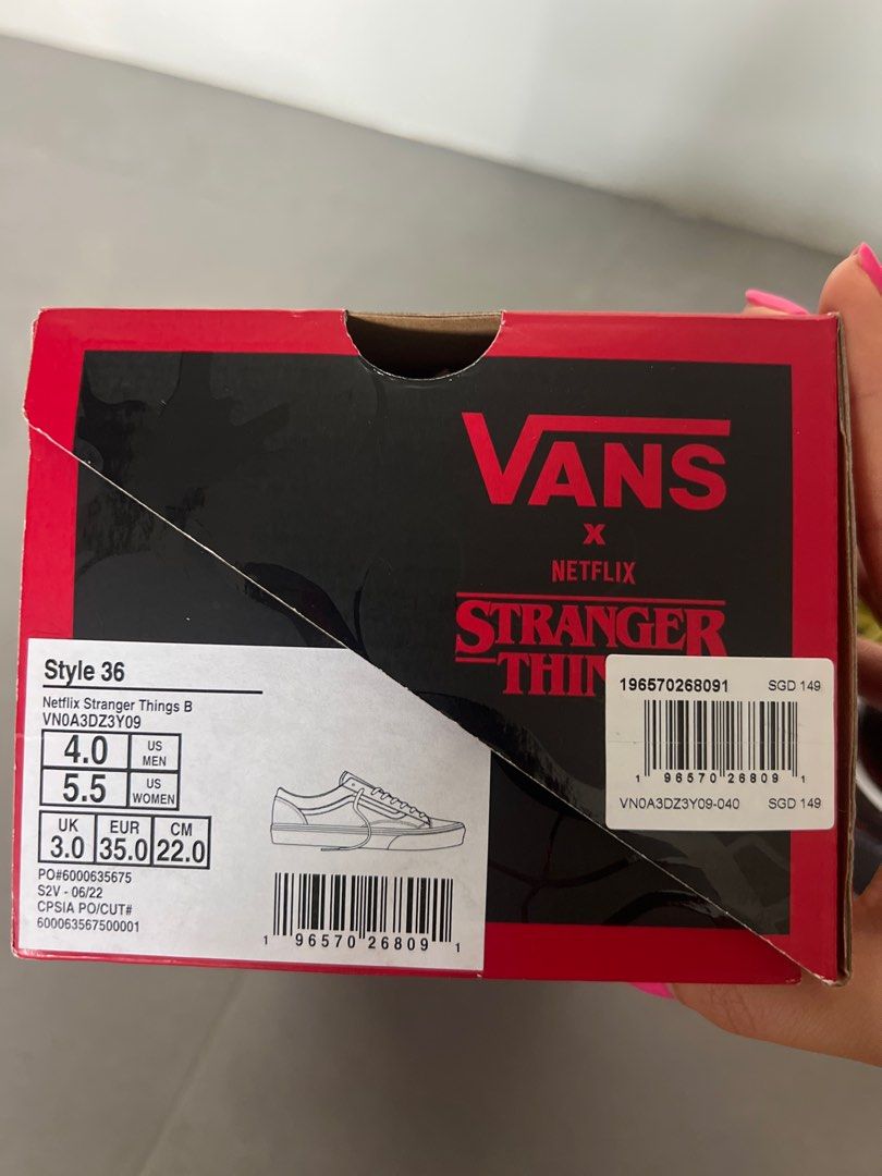 Vans Style36 x Netflix Stranger Things B - 靴