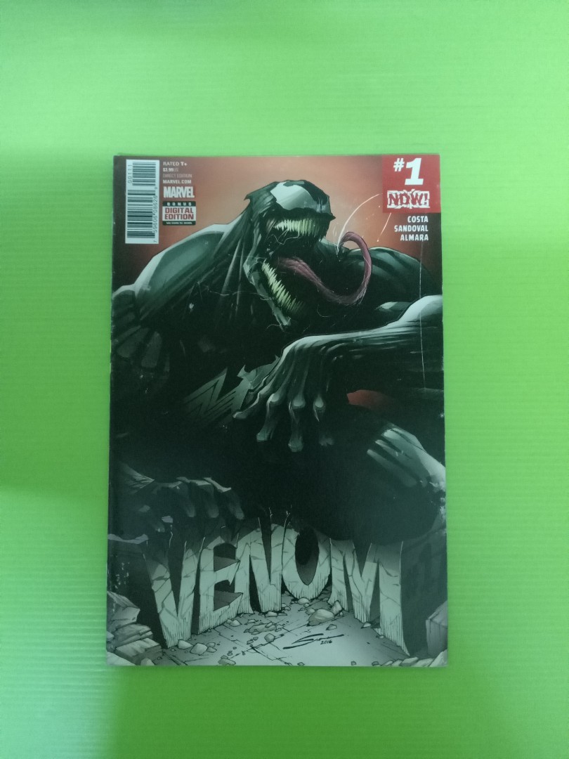 Venom 1 Gerardo Sandoval Cover Art Marvel Comics Cover Price Usd399 Hobbies And Toys 