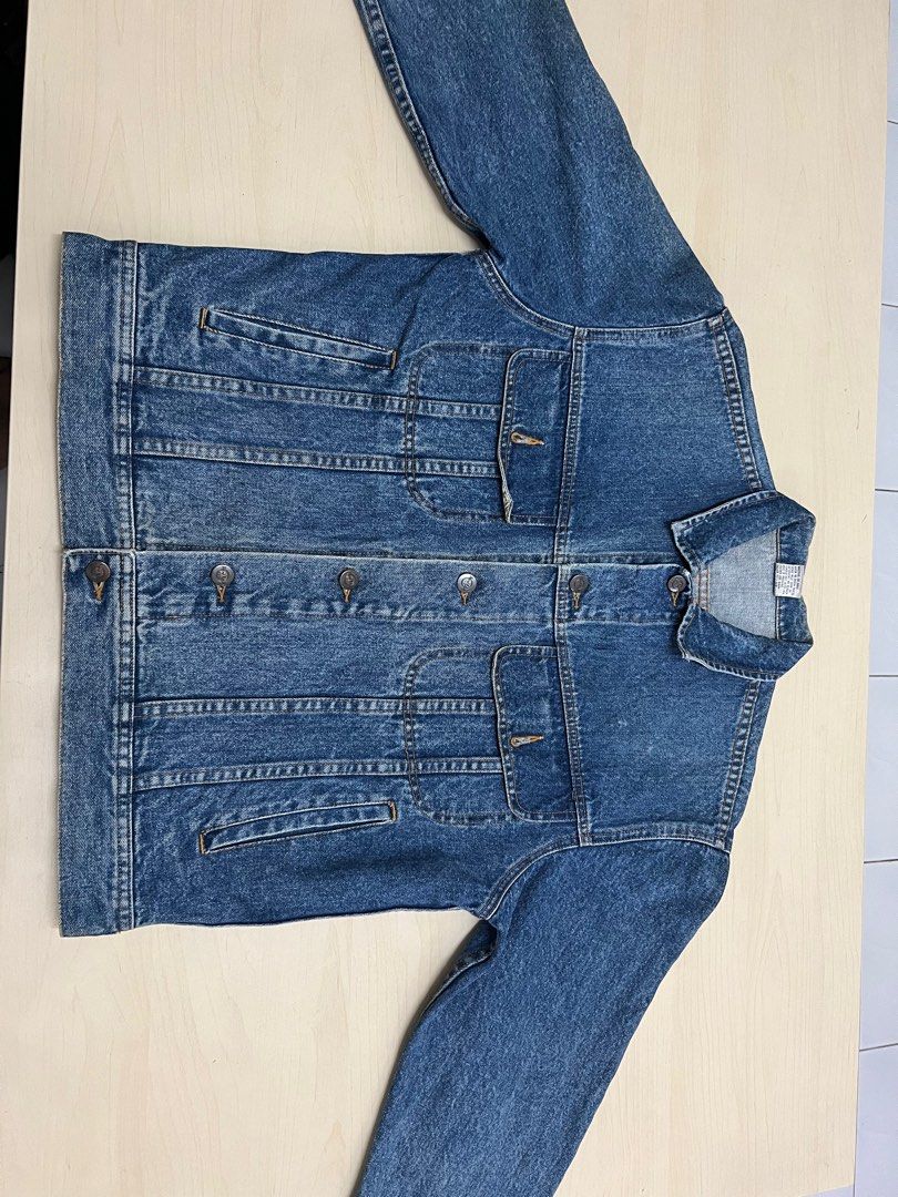 Vintage hard store rock denim jacket