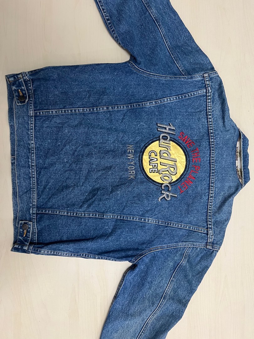 Vintage hard shop rock denim jacket