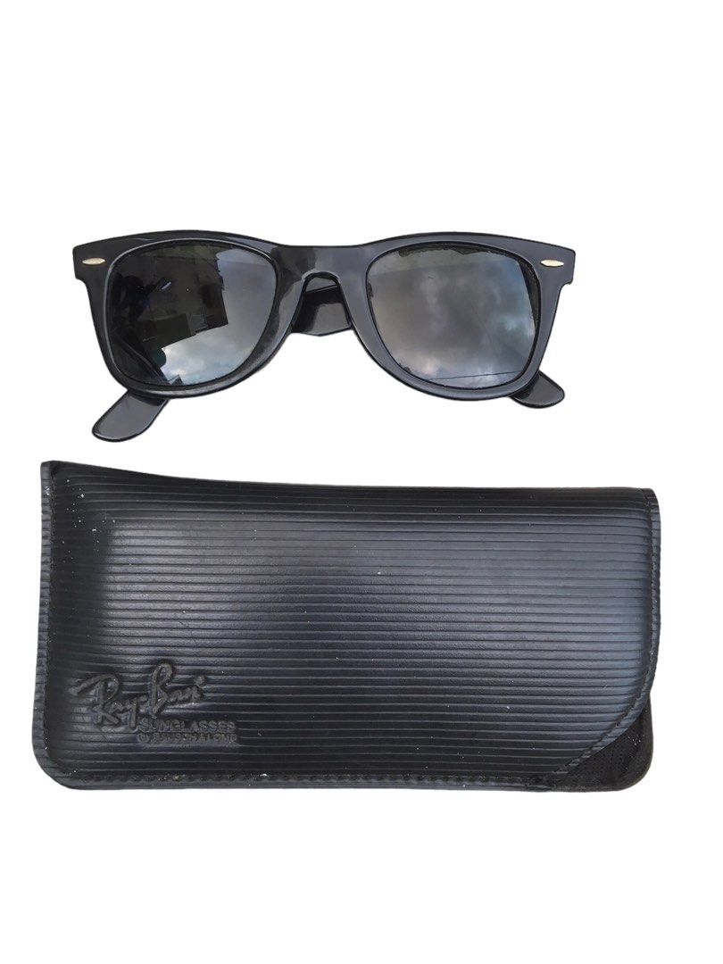 Vintage Ray Ban Wayfarer bausch lomb B L Made is USA 52mm