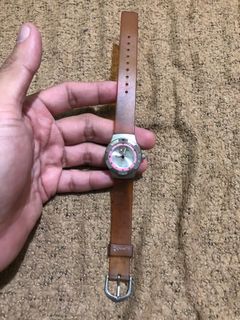 Vintage swatch 862 watch defective for parts out