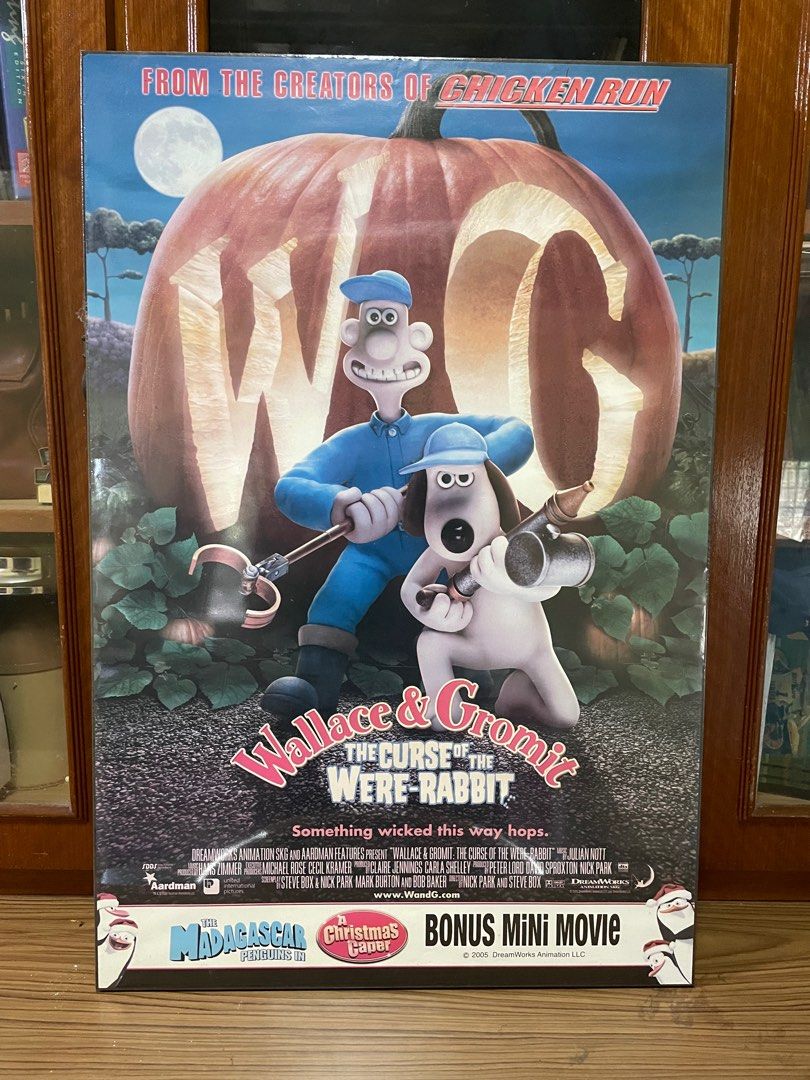 Wallace and Gromit poster, Hobbies & Toys, Collectibles & Memorabilia