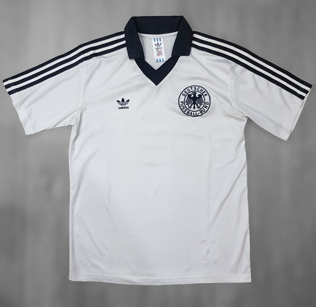 West Germany 1982 World Cup Adidas Originals Soccer football Jersey kit 