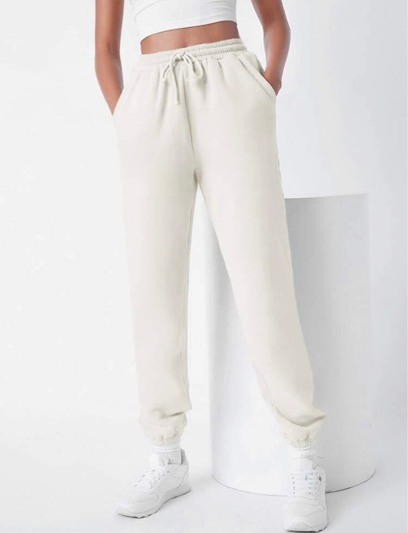 White top jogger sweats