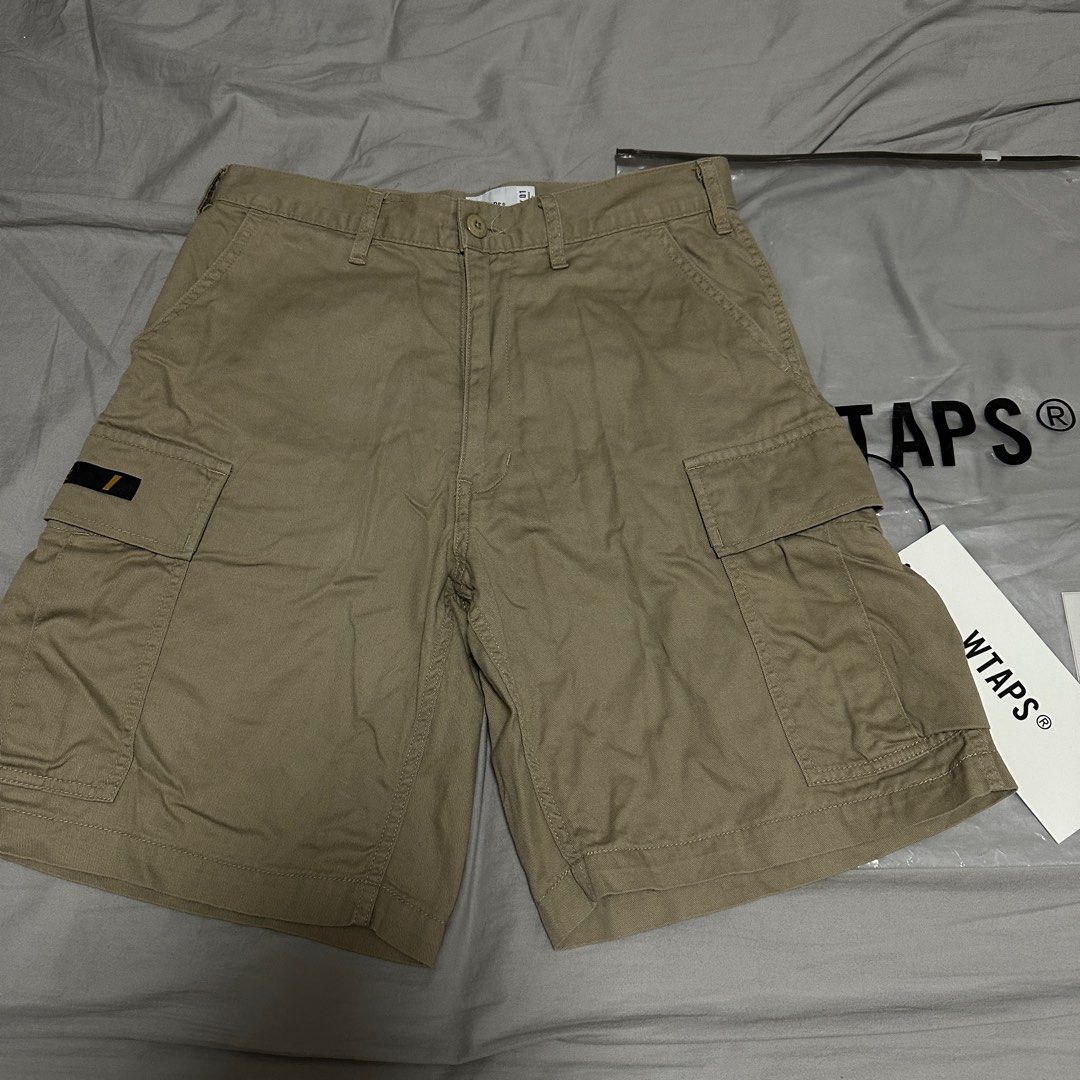 平放Wtaps 21ss卡其jungle shorts beige dcdt descendant wtaps