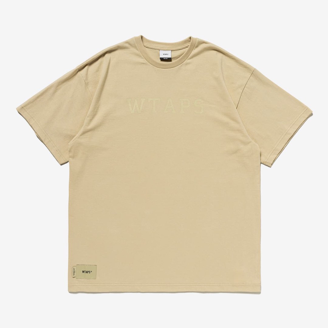 WTAPS 2023SS COLLEGE SS TEE OLIVE DRAB S