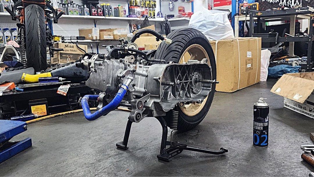 Aerox Engine Location Yamaha Aerox Overhaul, Upspec & Servicing, Motorcycles, Motorcycle ...